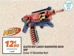 Netto Nerf - blaster loadout shadowspeed recon offre