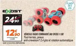Netto Exost - vehicule radio commandé 360 cross offre