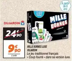 Netto Dujardin - mille bornes luxe offre
