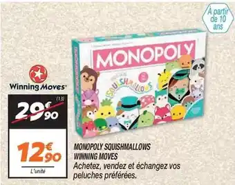 Netto Monopoly - monopoly squishmallows winning moves offre