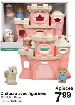 Zeeman Château avec figurines offre