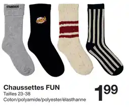 Zeeman Chaussettes fun offre