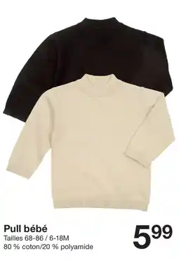 Zeeman Pull bébé offre