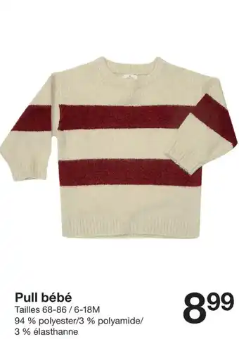 Zeeman Pull bébé offre