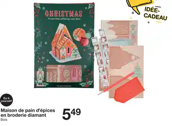 Zeeman Maison de pain d'épices en broderie diamant offre