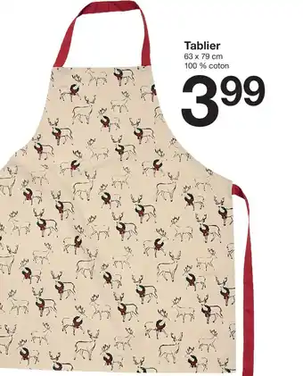 Zeeman Tablier offre