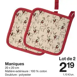 Zeeman Maniques offre