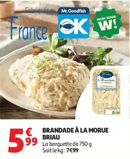 Auchan Brandade à la morue briau offre