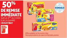 Auchan FINDUS Sur la gamme croustibat offre