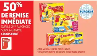 Auchan FINDUS Sur la gamme croustibat offre