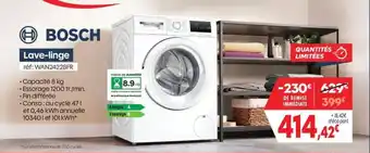 Pro&Cie BOSCH Lave-linge offre