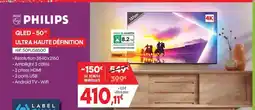 Pro&Cie PHILIPS Qled -50" ultra haute définition offre