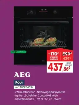 Pro&Cie AEG Four offre
