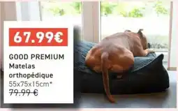 Tom&Co Good premium matelas orthopédique 55x75x15cm offre