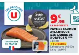 Hyper U Pave de saumon atlantique des fjords de norvege u offre