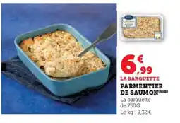Hyper U Parmentier de saumon offre