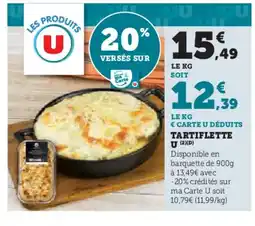 Hyper U Tartiflette u offre