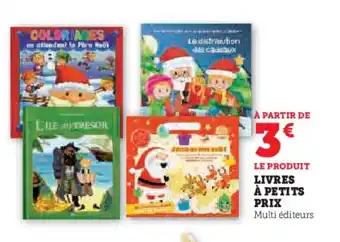 Hyper U Livres à petits prix offre