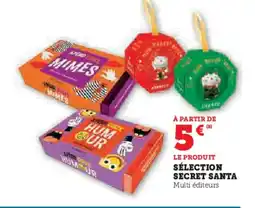 Hyper U Sélection secret santa offre