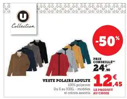 Hyper U Veste polaire adulte offre