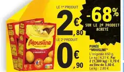 E.Leclerc MOUSLINE Purée offre