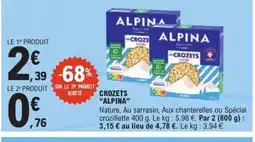 E.Leclerc ALPINA Crozets offre