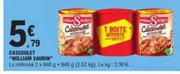 E.Leclerc WILLIAM SAURIN Cassoulet offre