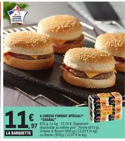 E.Leclerc CHARAL 6 cheese format spécial offre