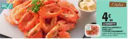 E.Leclerc L'ATELIER POISSONNERIE Crevettes entières et cuites asc offre