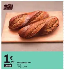 E.Leclerc Pain complet offre