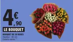 E.Leclerc Bouquet de 20 roses offre