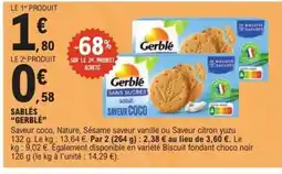E.Leclerc GERBLÉ Sablés offre