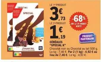 E.Leclerc SPECIAL K Céréales offre