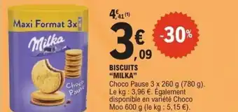 E.Leclerc MILKA Biscuits offre