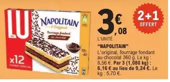 E.Leclerc NAPOLITAIN offre