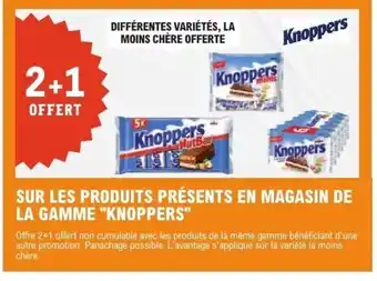 E.Leclerc KNOPPERS Sur les produits présents en magasin de la gamme offre