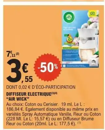 AIR WICK Diffiseur electrique