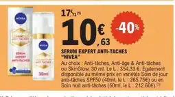 E.Leclerc NIVEA Serum expert anti-taches offre