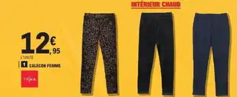 E.Leclerc Calecon femme offre