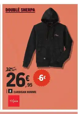 E.Leclerc Cardigan homme offre