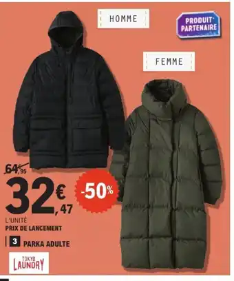 E.Leclerc Parka adulte offre