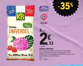 E.Leclerc Terreau universel offre
