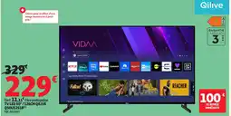 Auchan QILIVE TV LED 50"/126CM Q50US251B offre