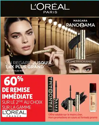 Auchan L'ORÉAL FRANCE Sur la gamme offre