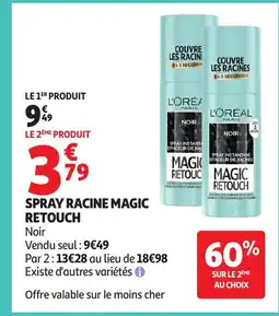 Auchan MAGIC RETOUCH Spray racine offre