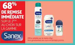 Auchan SANEX Sur la gamme offre