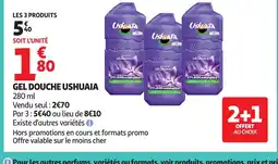 Auchan USHUAIA Gel douche offre