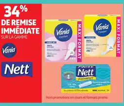 Auchan VANIA,NETT Sur la gamme offre