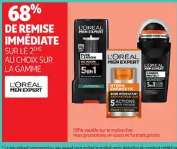 Auchan L'ORÉAL MEN EXPERT Sur la gamme offre