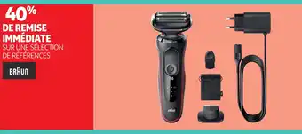 Auchan BRAUN Sur une sélection de références offre
